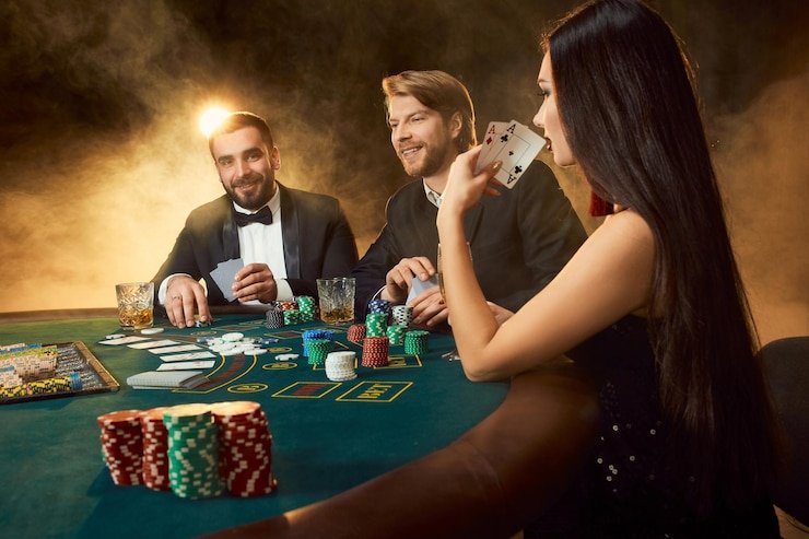 Tampilan dealer langsung Texas Poker di platform cq9